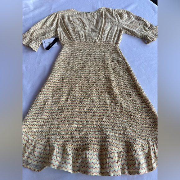 NWT O'Neill Yellow Colorful Dress Size XS - Picture 14 of 14